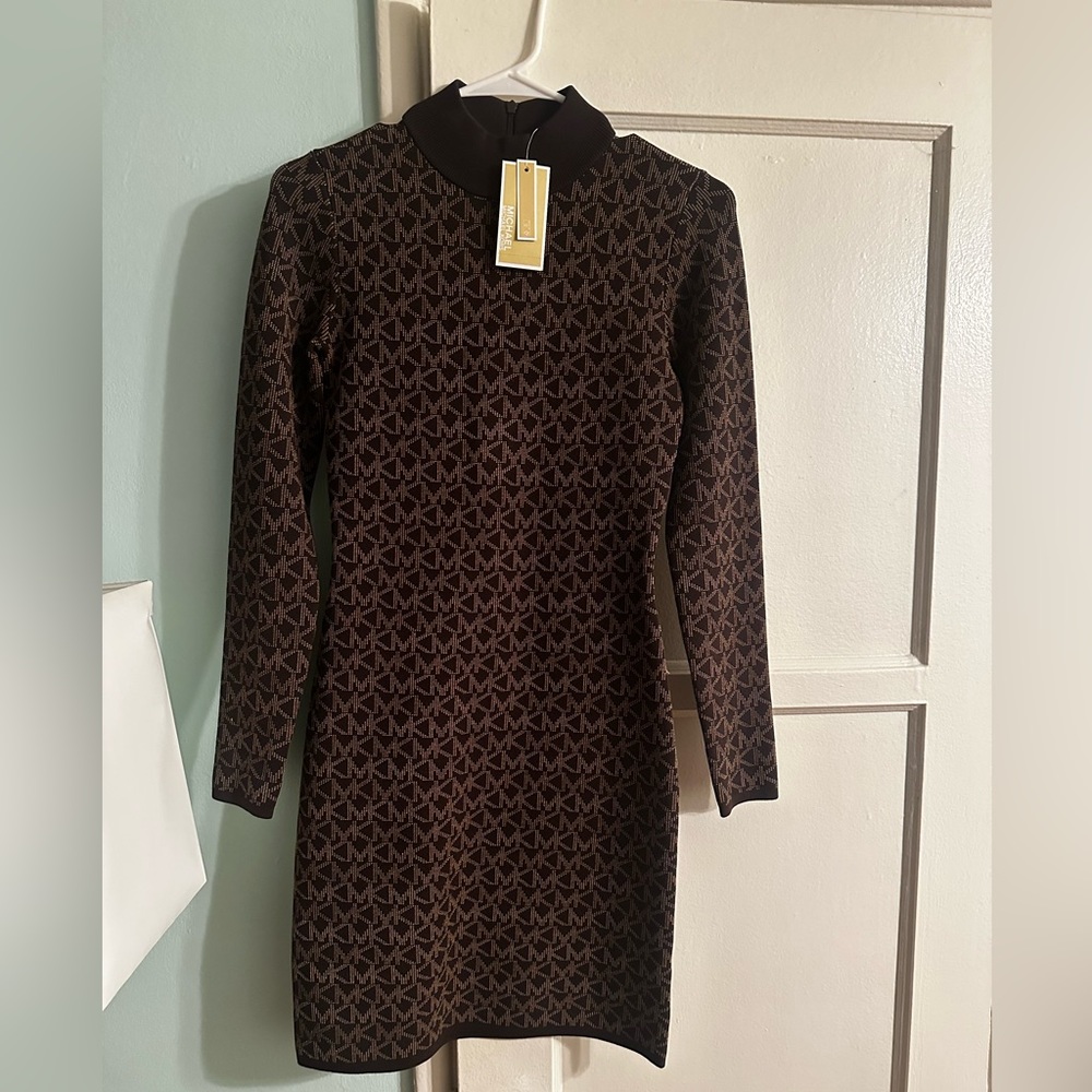 Michael Kors logo mini dress